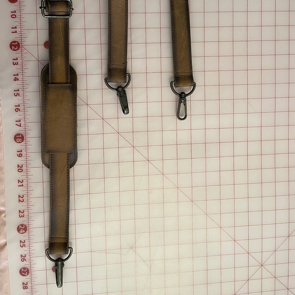 STS Ranchwear Tan Leather Bag Straps - Picture 6 of 7